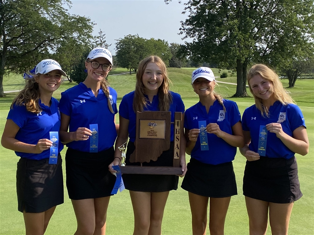 Girls Golf Sectional Champions and State Qualifiers