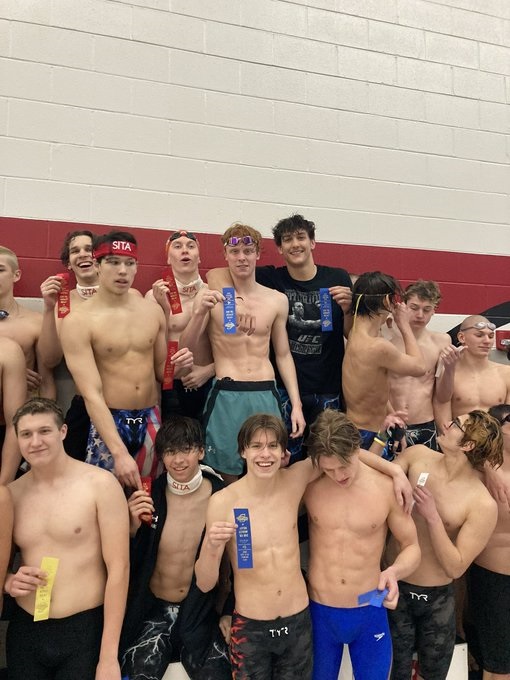 Boys Swimming Sectional Champions